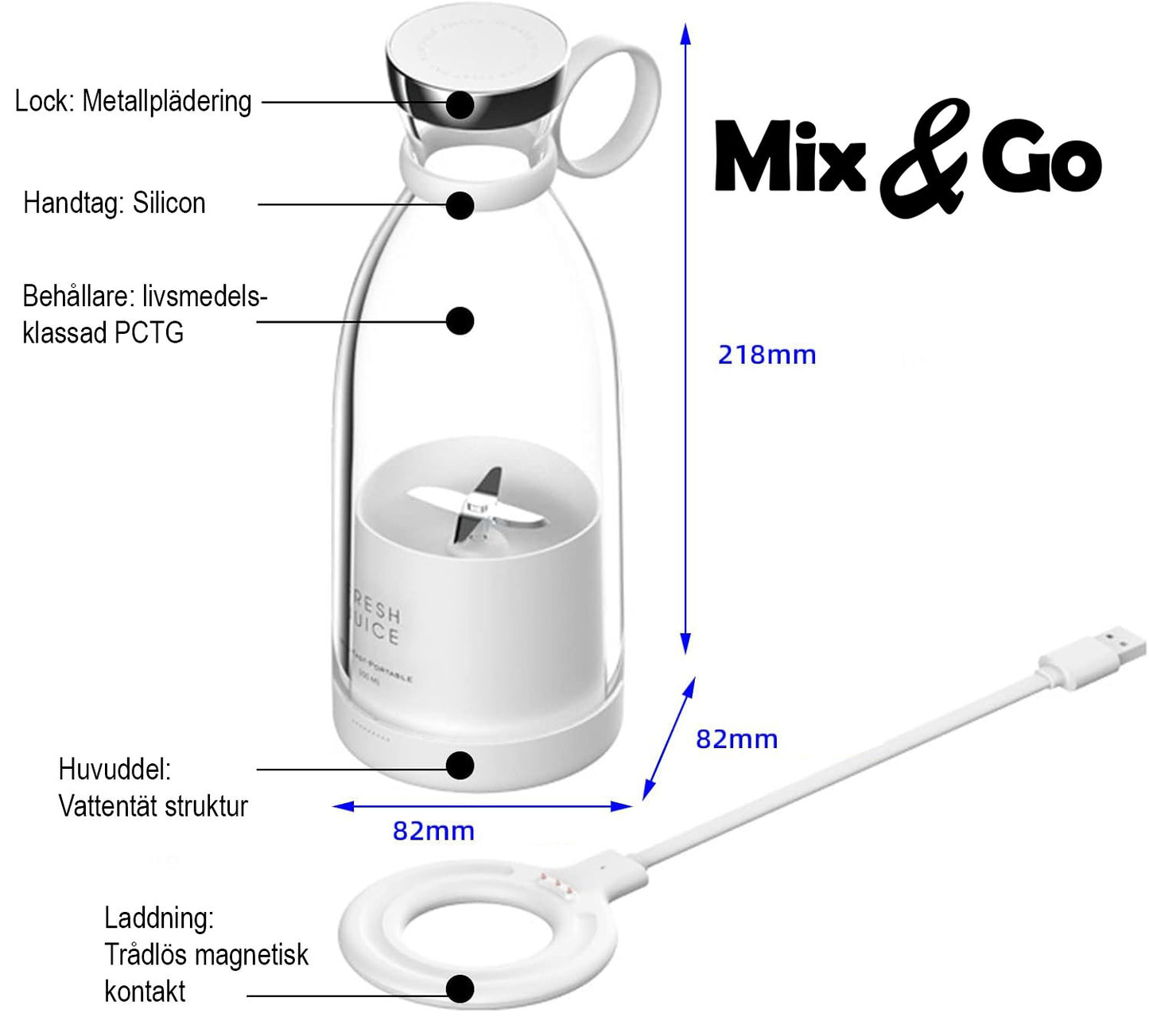 Mix&Go - En portabel smoothiemixer