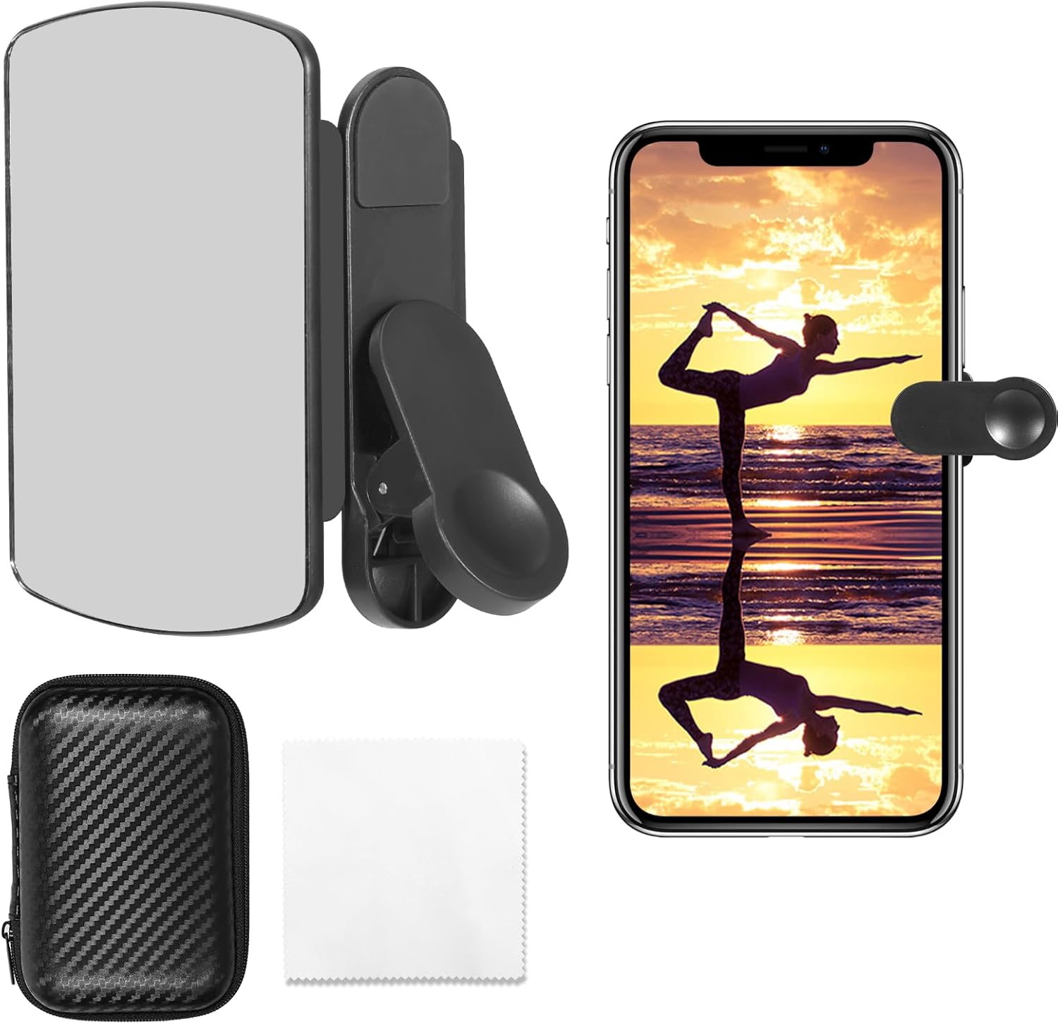 Spegel clip för Smartphone