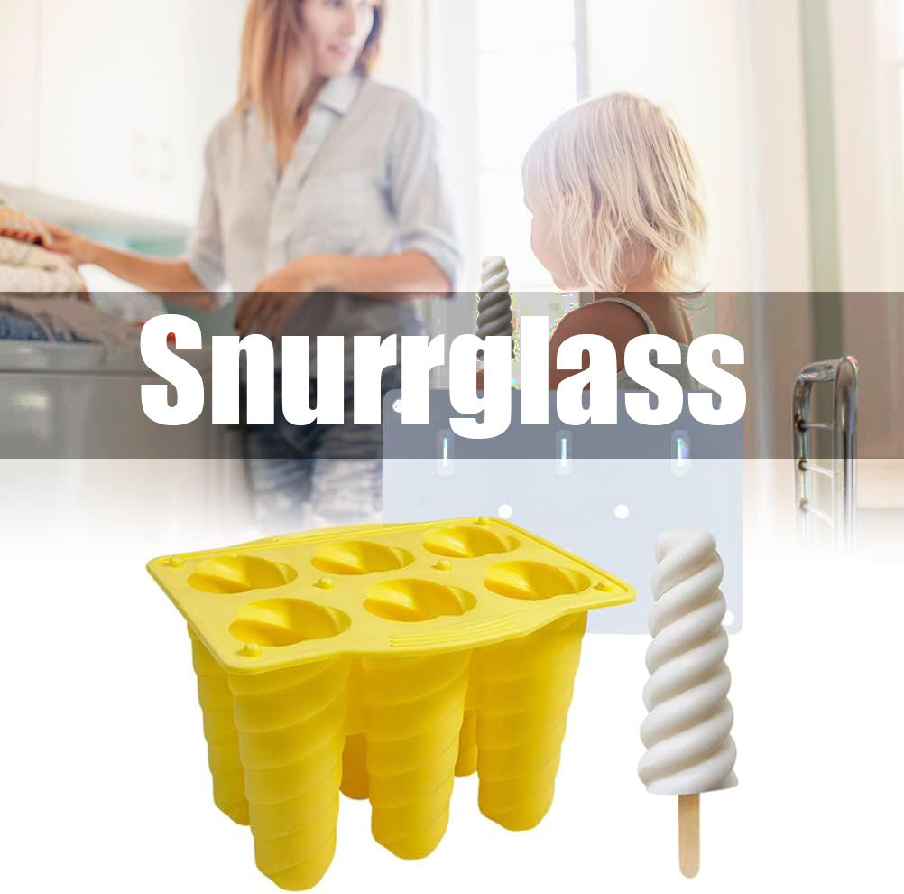 Snurrglass - Formar för nyttiga glassar