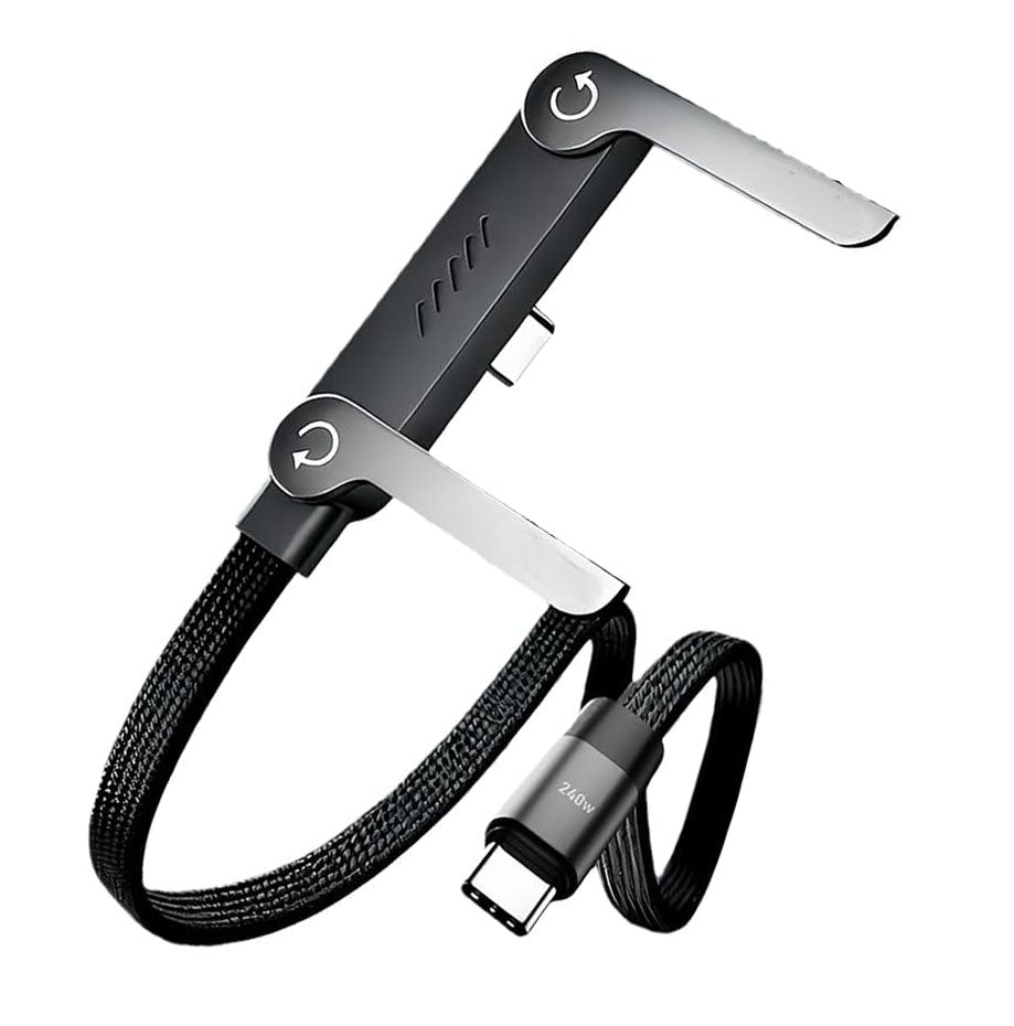 FlexKabel - Snabbladdningskabel med mobilställ