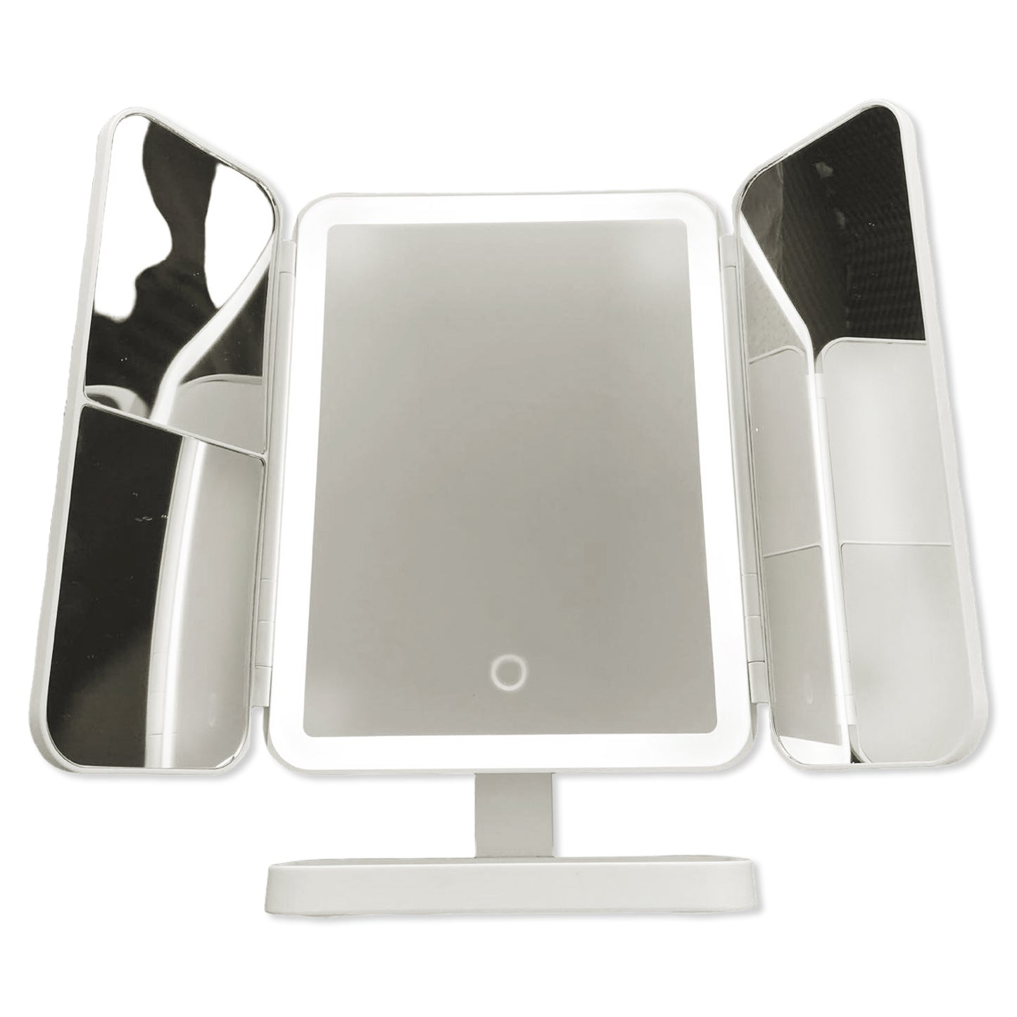 Crystal Mirror - Sminkspegel med 3-färgad LED belysning