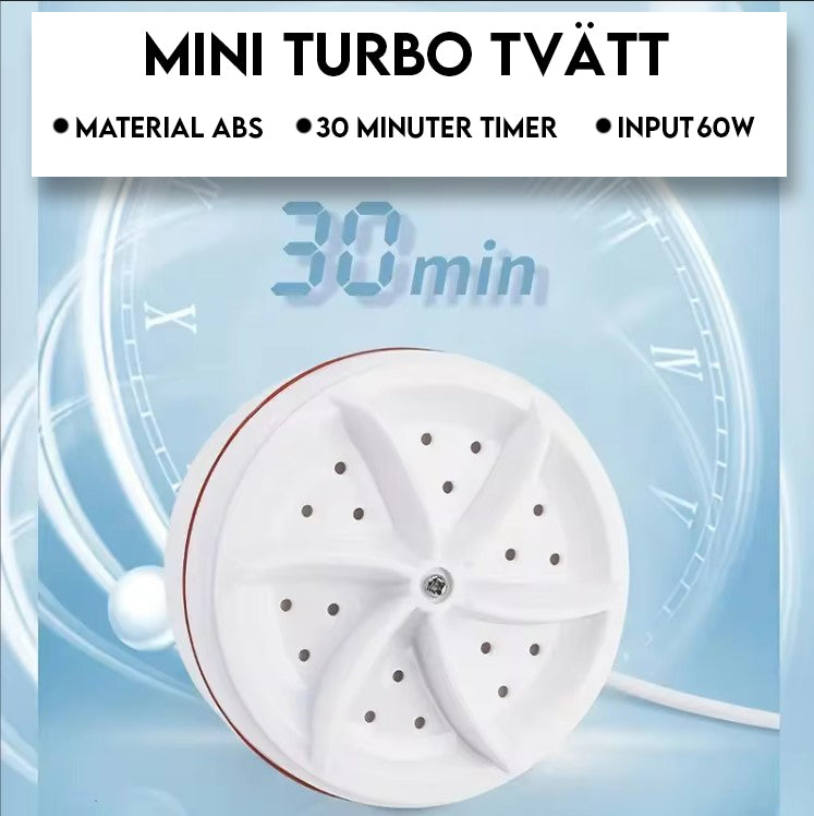 Mini Turbo Tvätt
