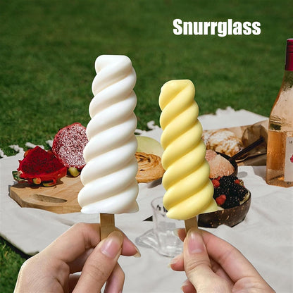 Snurrglass - Formar för nyttiga glassar