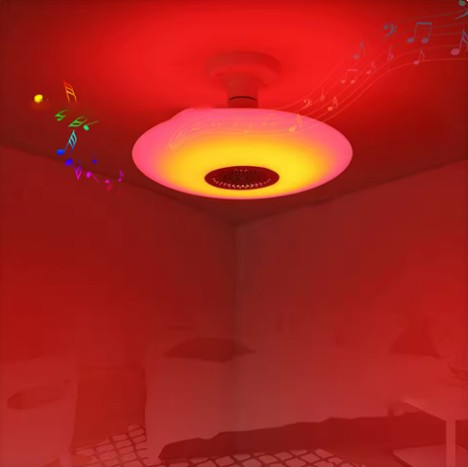 Smart LED-lampa med Bluetooth-högtalare och E27-sockel