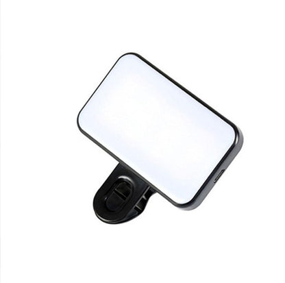 SelfieLjus - Uppladdningsbar LED-lampa med klämfäste