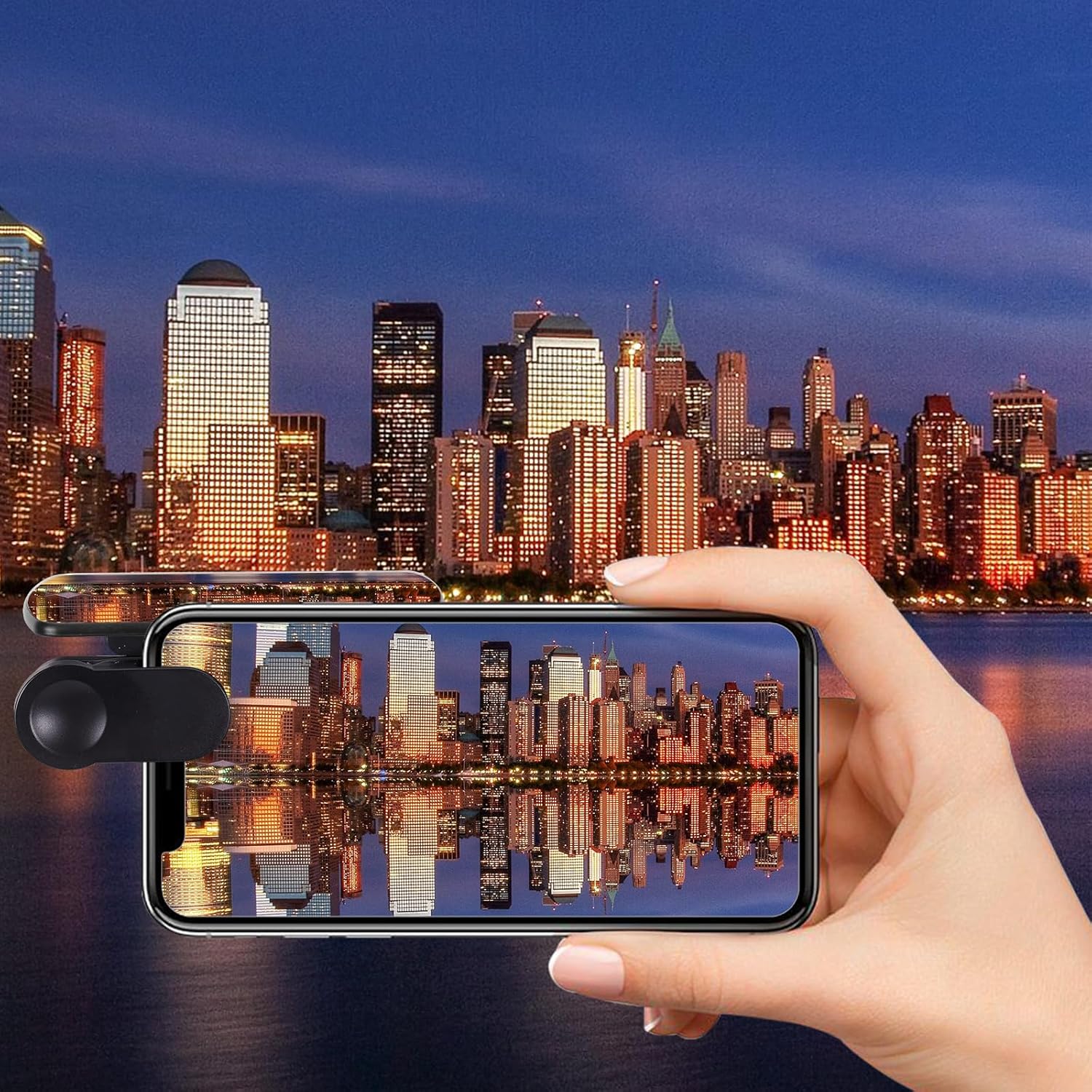 Spegel clip för Smartphone