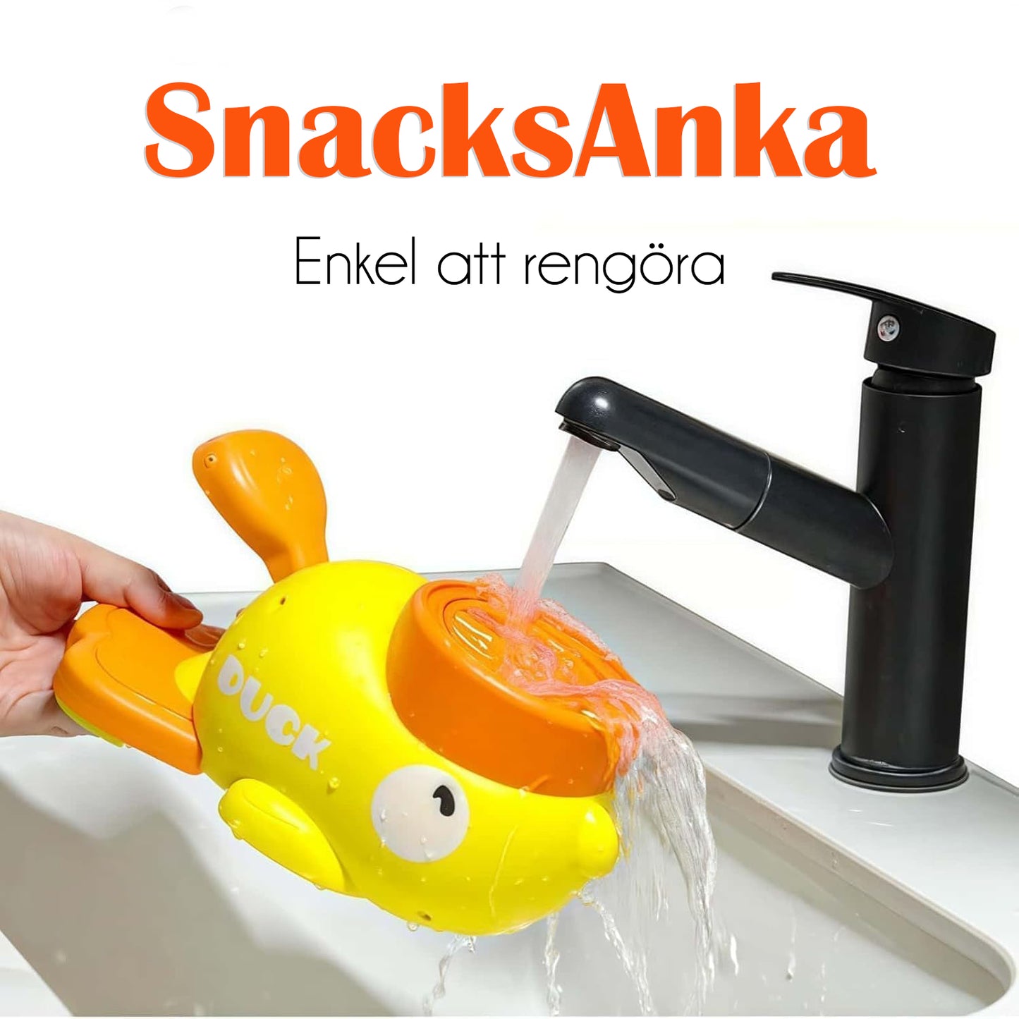 SnacksAnka - Interaktiv leksak för hund och katt