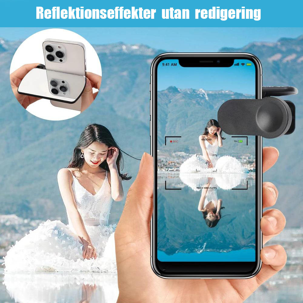 Spegel clip för Smartphone
