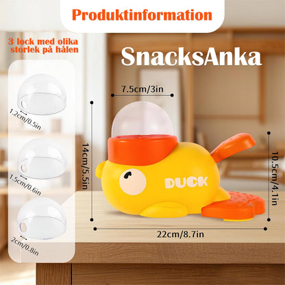 SnacksAnka - Interaktiv leksak för hund och katt