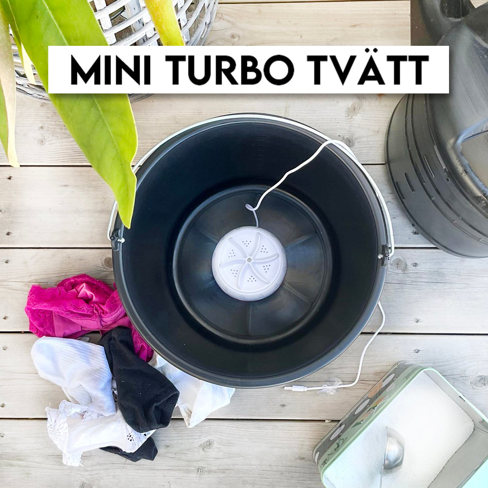 Mini Turbo Tvätt