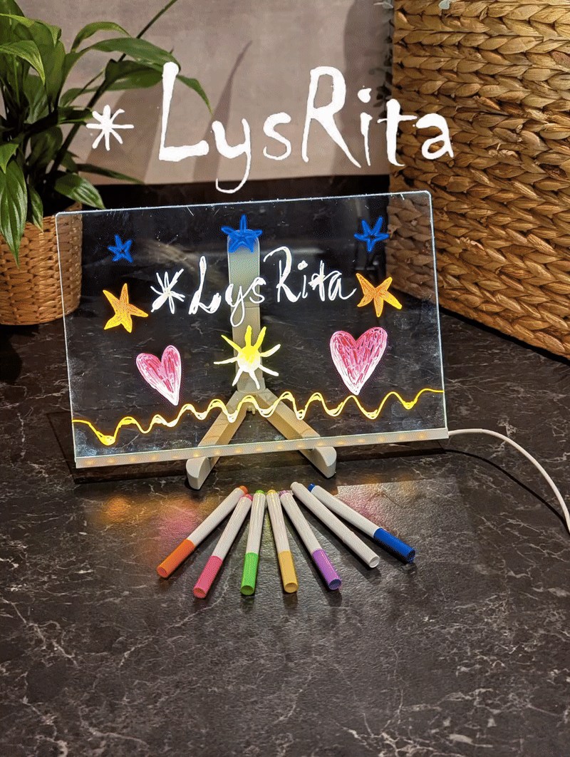 LysRita - Den kreativa magiska ritbrädan