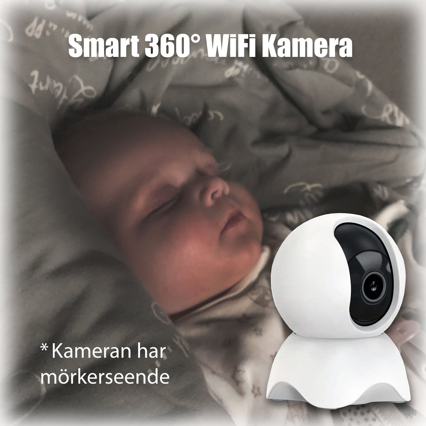 WiFi Kamera - Kamera med infrarött nattseende