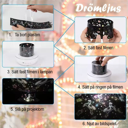 Drömljus - Magisk nattlampa