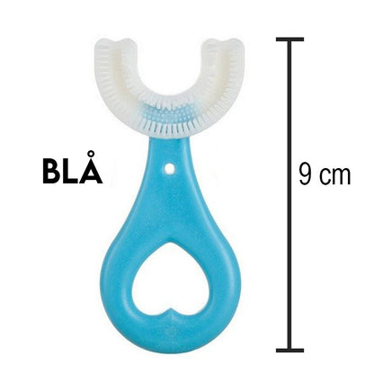 EASYBRUSH - Barnvänlig Silikontandborste – 360° U-formad Design